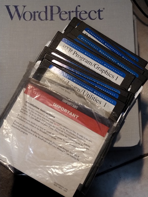 WORD PERFECT 5.1 - English - Floppy 5 1/4 - DOS gallery