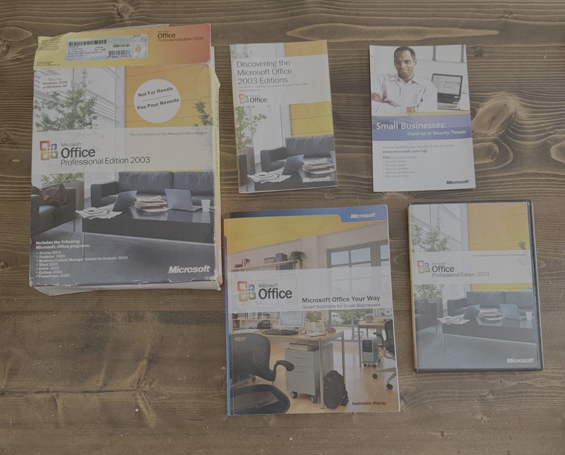 Microsoft Office Professional Edition 2003 w/ Product Key USED