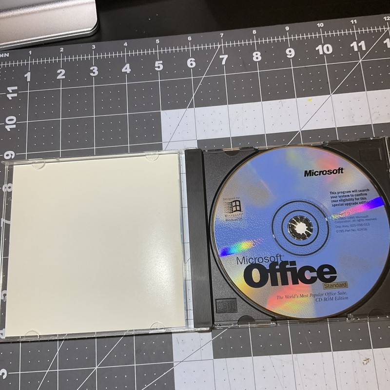Microsoft Office Standard Disc for Windows 95 with Key gallery