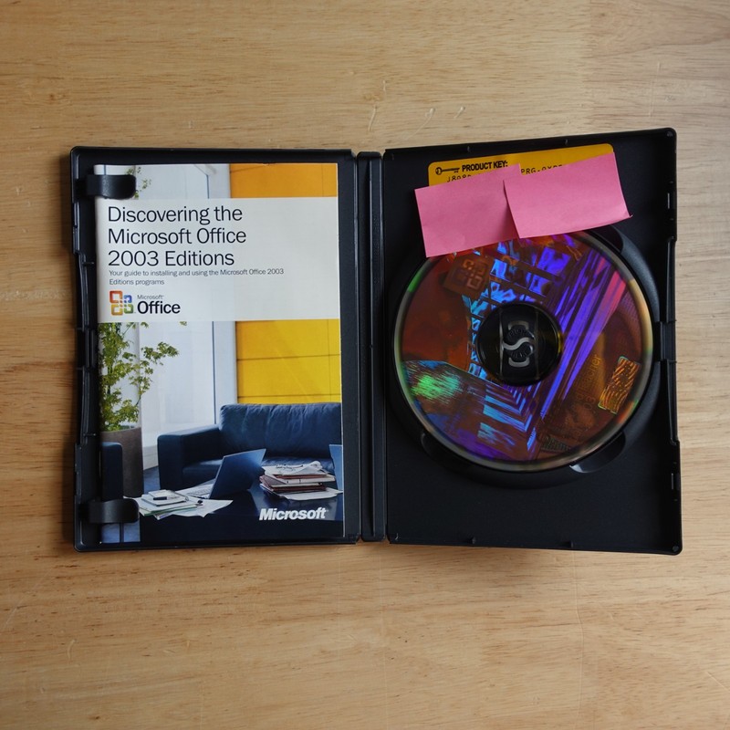 Microsoft Office Student and Teacher Edition 2003 Word Excel Key Included gallery