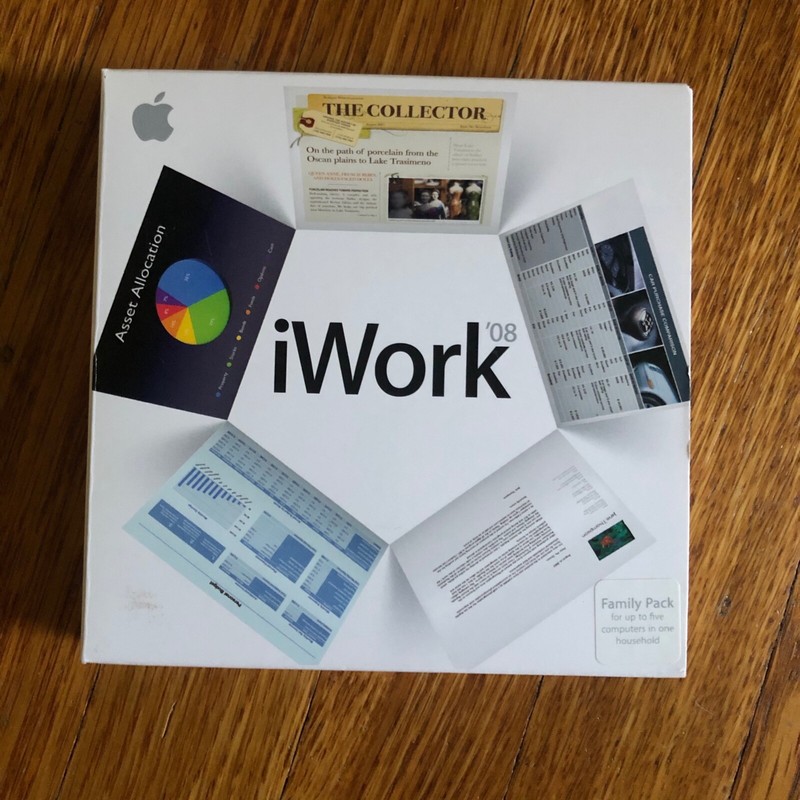 Apple iWork 08 Family Pack for Mac