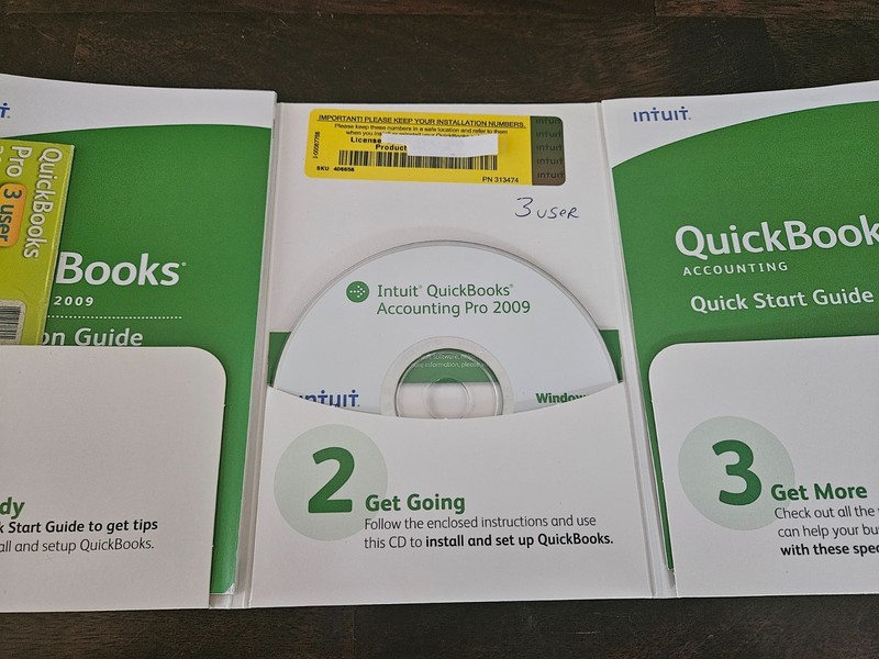 Quickbooks Accounting 2009 Windows - 3 USER - NO SUBSCRIPTION gallery