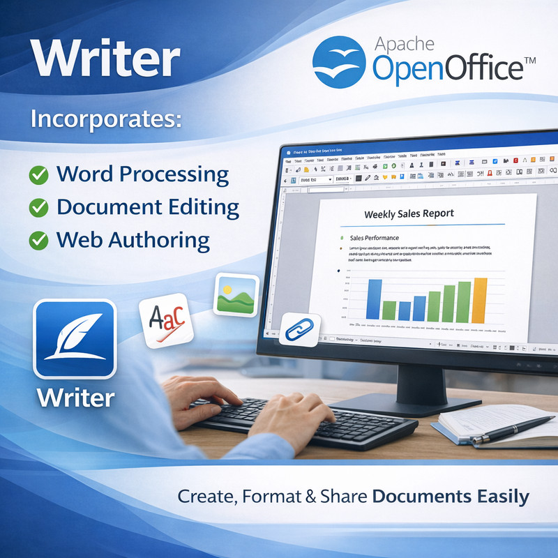 Apache OpenOffice Ultimate Version USB + DVD | Office Suite for Windows gallery