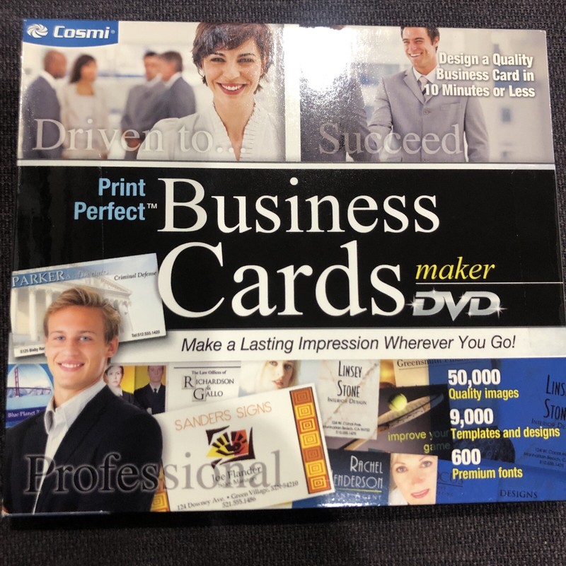 Cosmi Print Perfect Business Cards