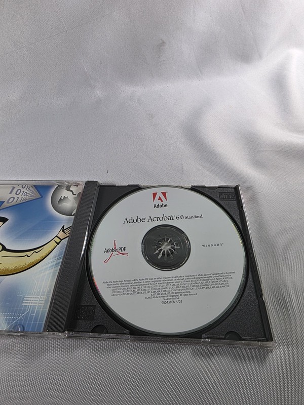 Adobe Acrobat 6.0 Standard 90046061 Windows CD w/ OEM Serial Number gallery