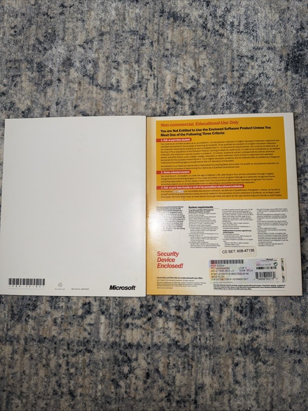 Microsoft Office XP Standard for Students and Teachers 2002 with Product Key gallery