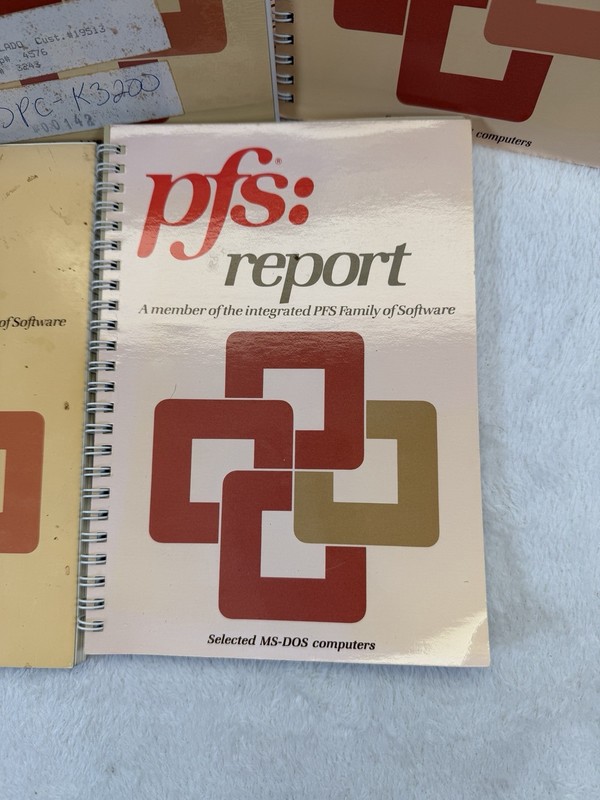 Lot Of 5 (1984) Software & Manuals - 3 with Software, 2 Manuals Only gallery