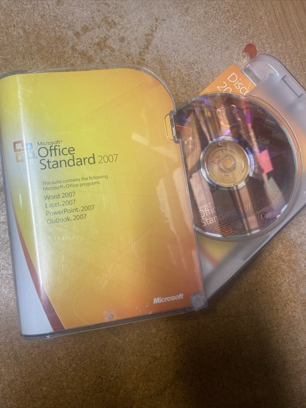 Microsoft Standard 2007 Full Retail Version with Product Key