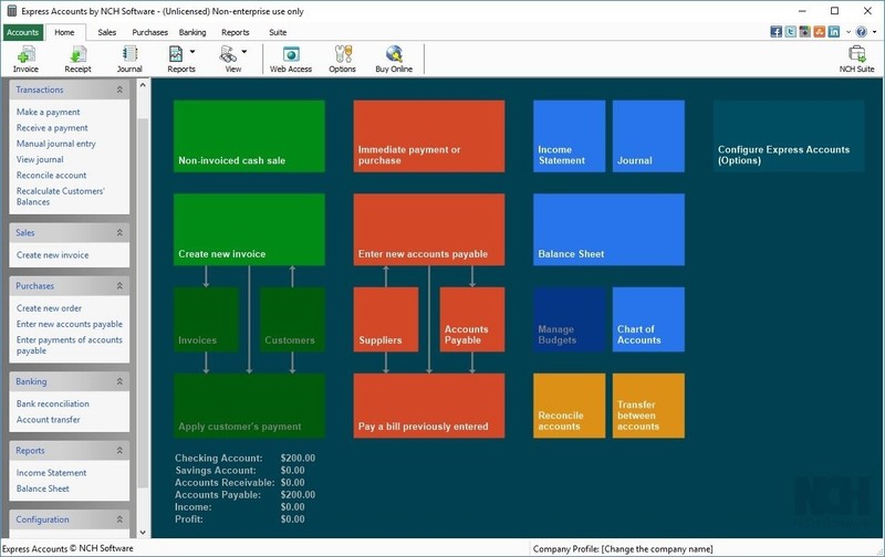 Express Invoice Invoicing Software Manage invoices NCH Software gallery