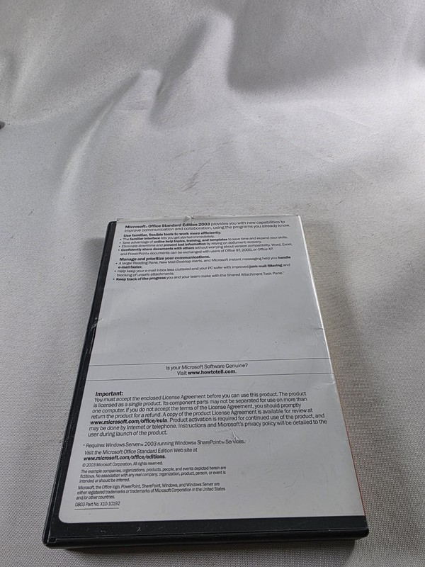 Microsoft Office Standard Edition 2003 Software, No Key gallery