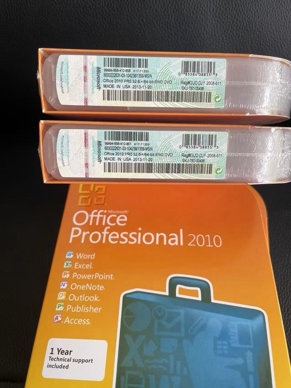 Microsoft Office 2010 Professional (For 7/PCs-Verified) Retail FULL VERSION New gallery