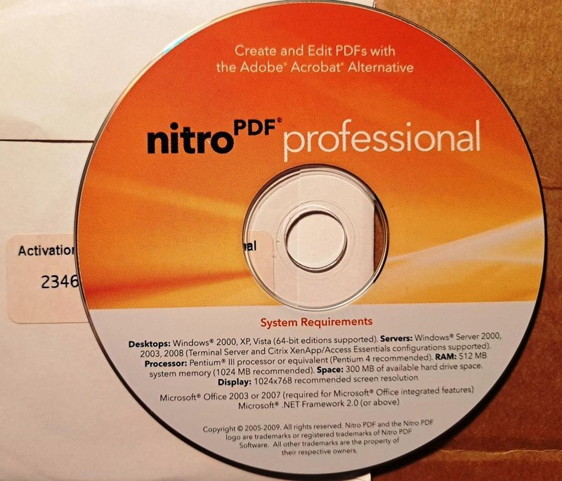 Nitro PDF Professional Full Version w/ Activation Code & License for Windows