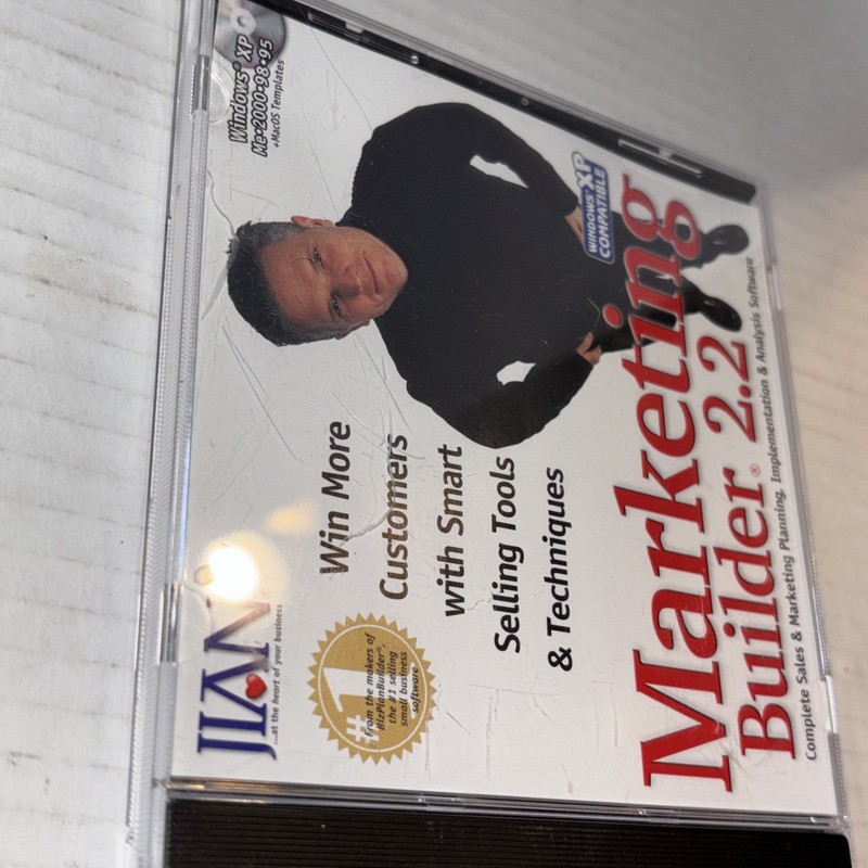 Marketing Builder 2.2 CDRom Software Sales & Market Plan/analysis/implement Win. gallery