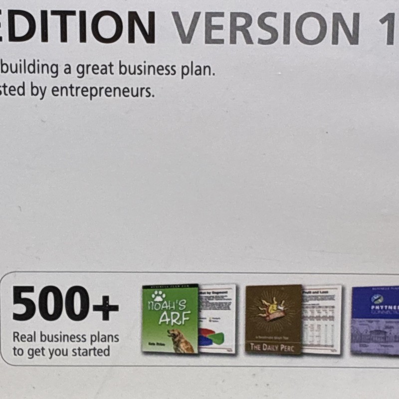 Business Plan Pro Premier Edition Version 11.0 Palo Alto Software CD ROM 2007-08 gallery