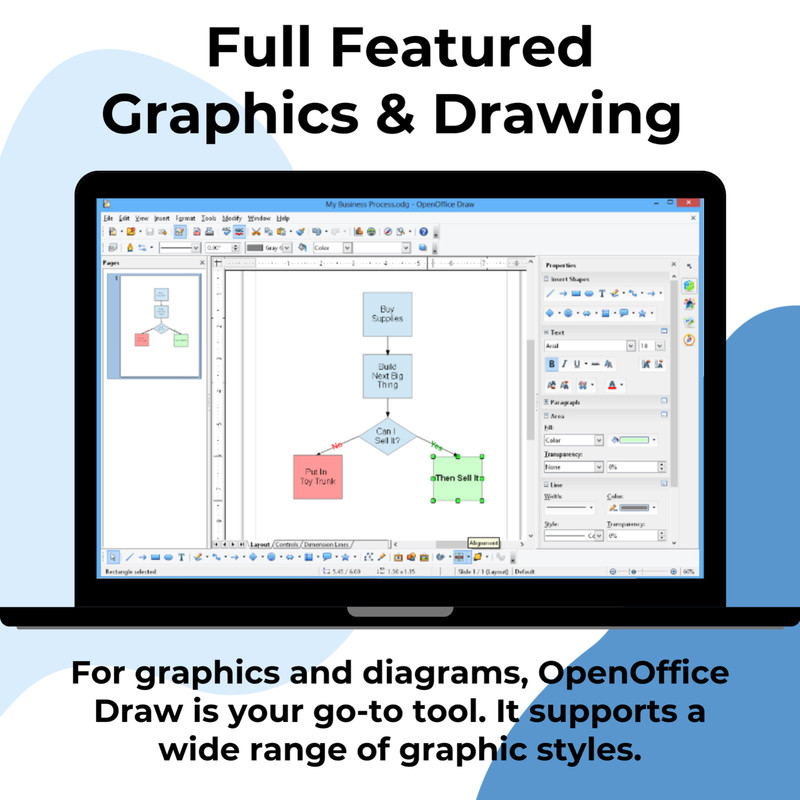 Open Office Home and Student 2023 for MAC - Office Software Suite on CD-ROM gallery