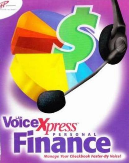 L&H Voice Xpress Personal Finance 4 PC CD translate speech to text money program