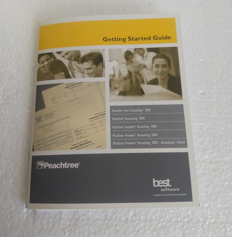 Sage Peachtree Premium Accounting 2004 For Windows PC , Vintage gallery