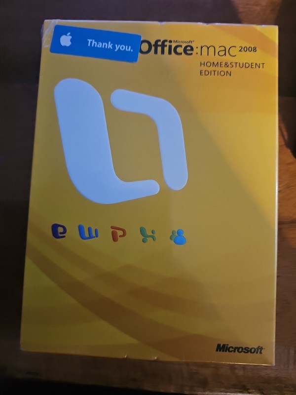 Microsoft Office 2008 Home and Student Edition for Mac