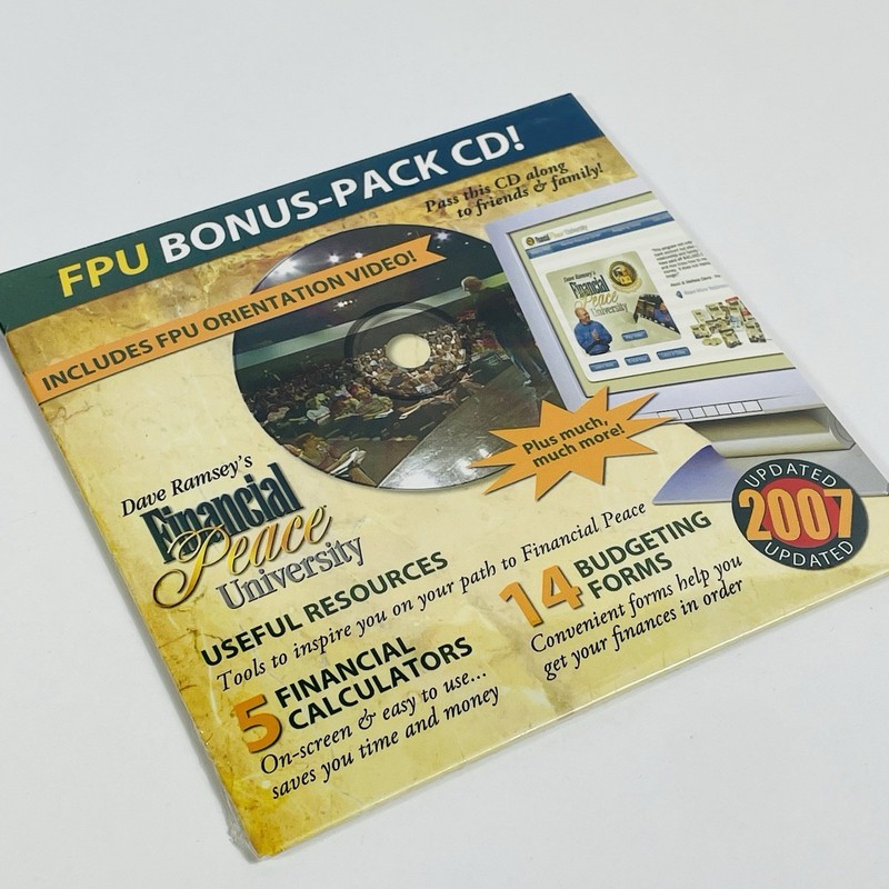 Dave Ramsey's Financial Peace University CD-ROM for Windows and Macintosh gallery