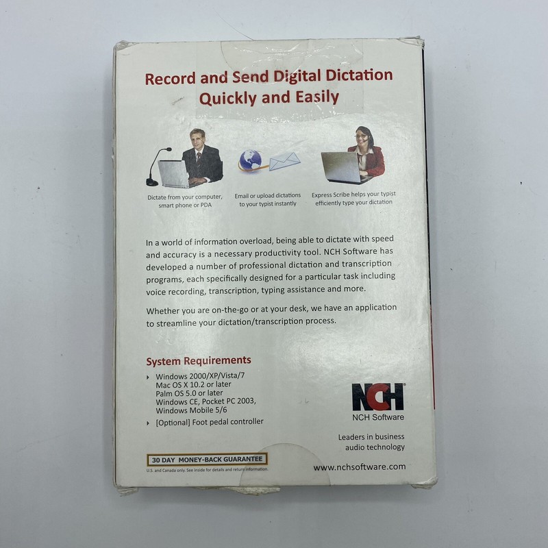 NCH Software Digital Dictation Express Dictate RET-DIC001 gallery
