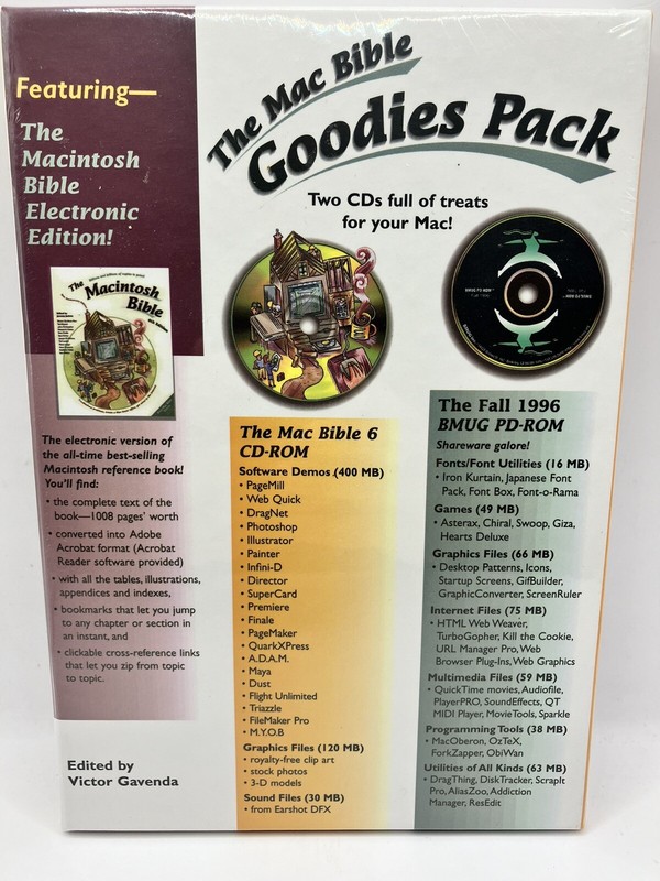 The Mac Bible Goodies Pack Complete