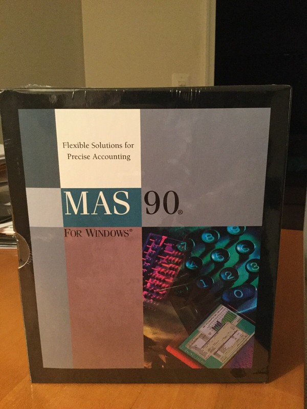 $795 Shrink Wrapped Brand New MAS 90 For Windows Payroll 3.11 .