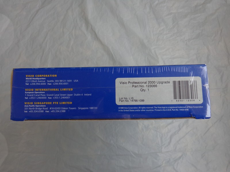 Visio 2000 Professional Upgrade (New! Factory sealed retail box) gallery