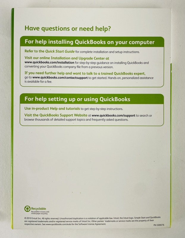 Intuit QuickBooks PRO 2011 For Windows Full Retail US Version, Lifetime License gallery