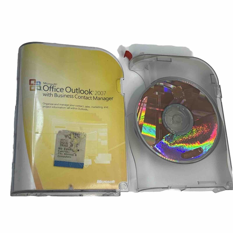 Microsoft Office Outlook 2007 Business Contact Manager with CD Product Key
