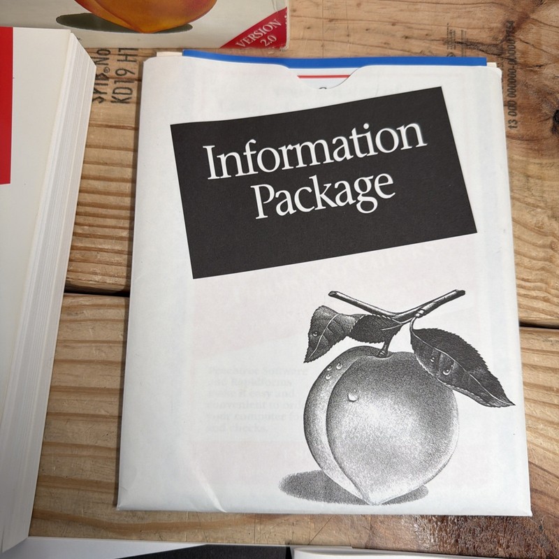 Peachtree Accounting For Macintosh 2.0 From 1993 Vintage gallery