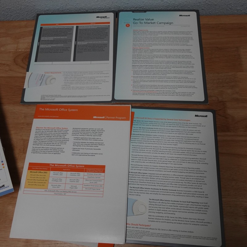 Microsoft Action Pack Subscription Partner Program 2003 Software gallery