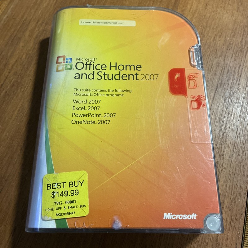 Microsoft Office 2007 Home and Student w/ Product Key – Excel, Word, PowerPoint