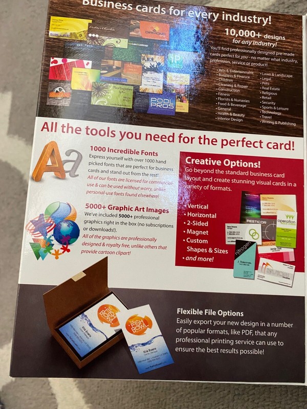 Summitsoft Business Card Studio Pro Disc & Download gallery