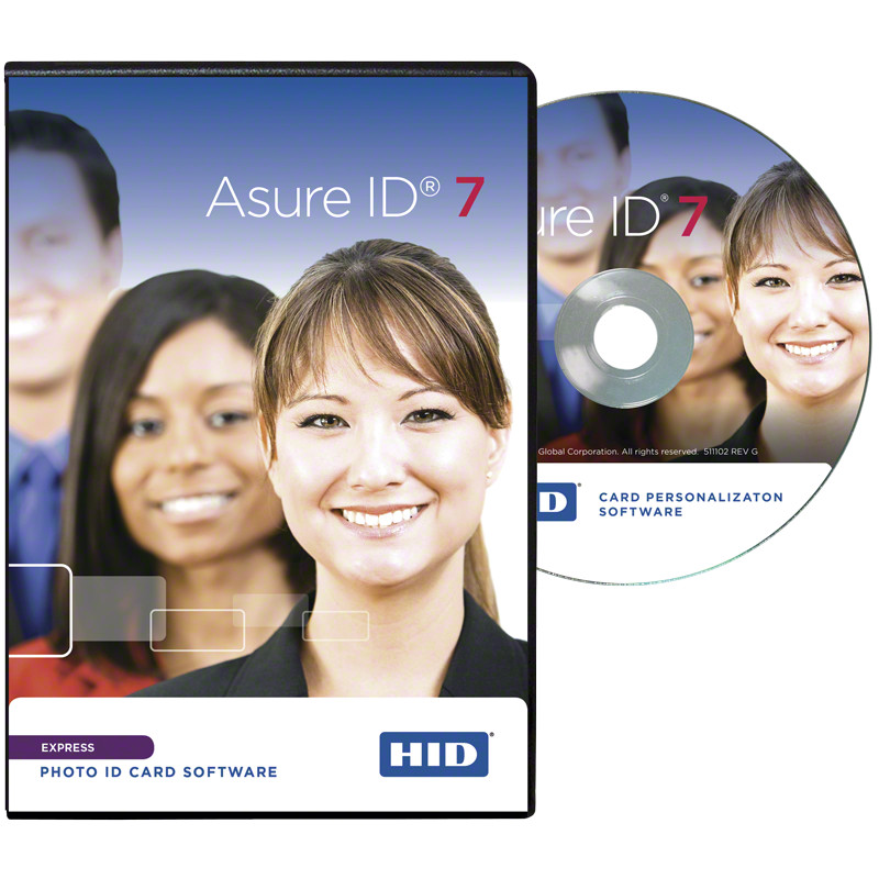 HID Asure ID Express 7 ID Card Design Software (86412)