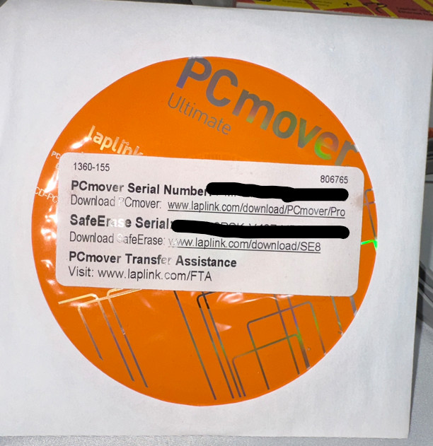Laplink PCmover Ultimate-PC Transfer Software w/High-Speed Ethernet Cable-USED gallery