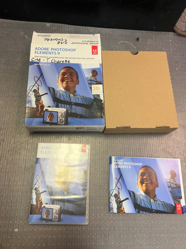Adobe Photoshop Elements 9 – Boxed with License Key Numbers