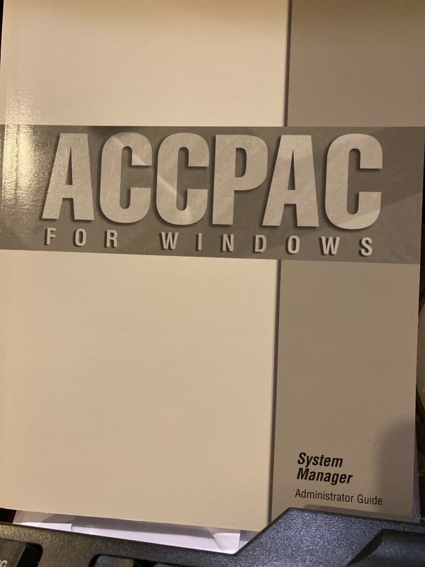 NEWACCPAC For Windows 3.0A System Manager with Crystal Info 5.0.CD+Key+Btreive. gallery