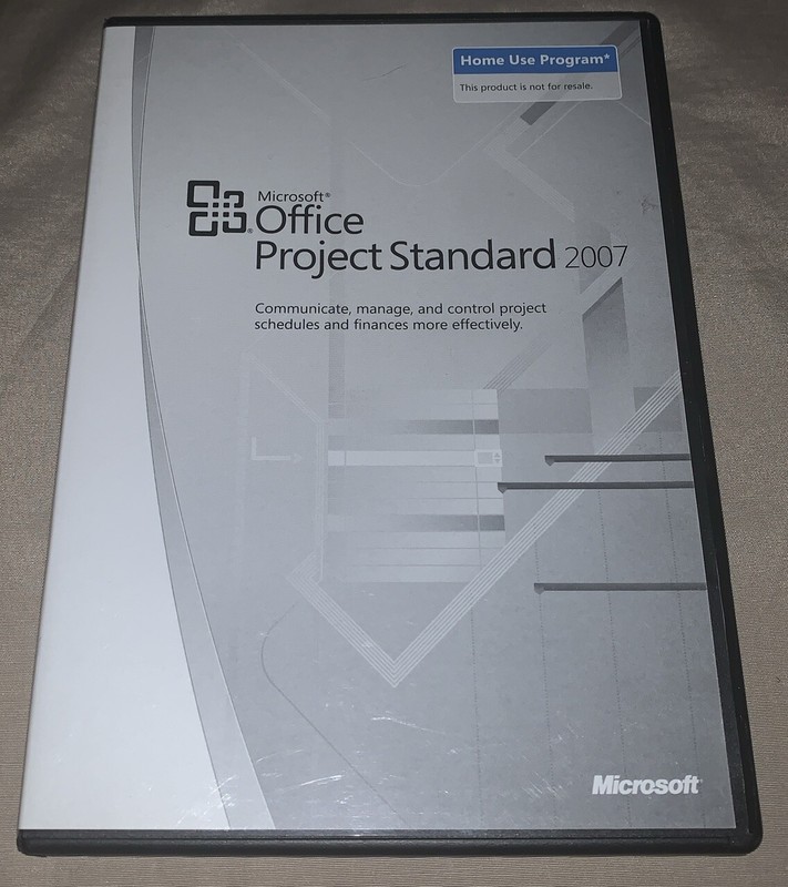Microsoft Office Project Standard 2007 With Product Key