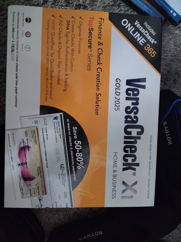VersaCheck X1 Gold 2025 Online Gold Subscription Bundle