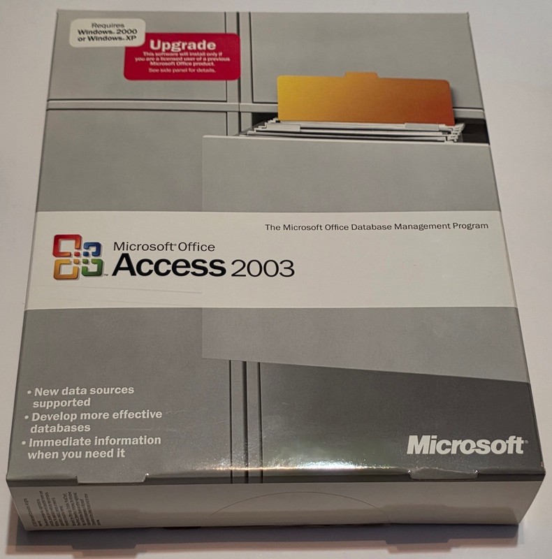 Microsoft Office Access 2003 Upgrade (UNSUPPORTED)