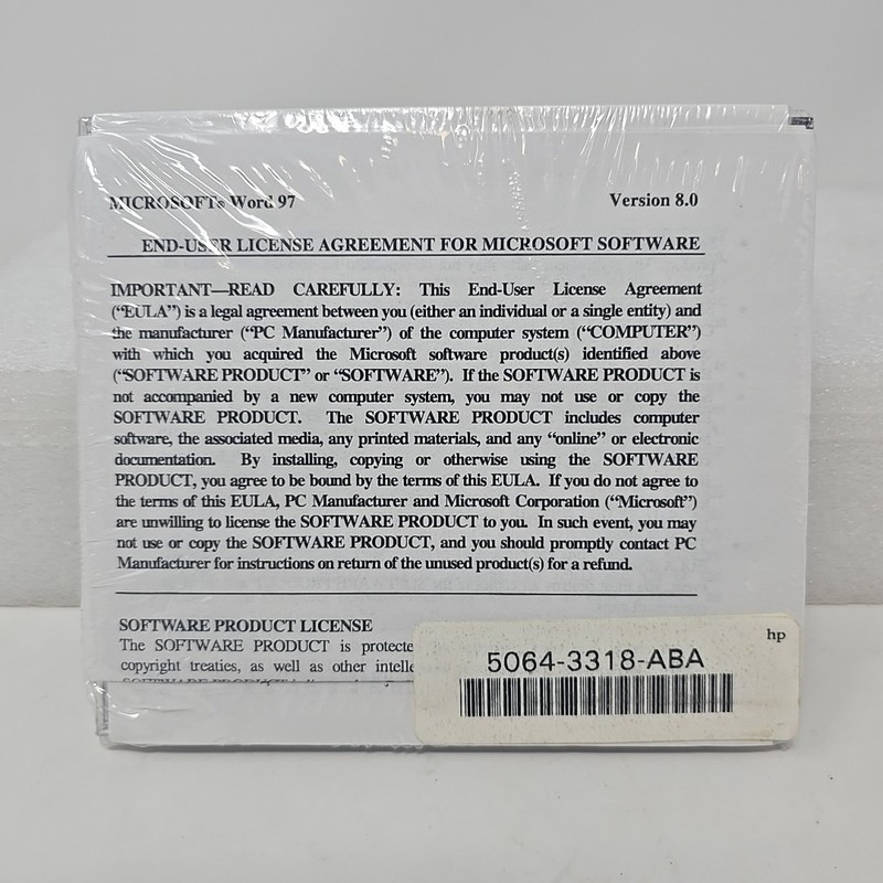 Microsoft Word 97 Install disk and Product Key BRAND NEW gallery