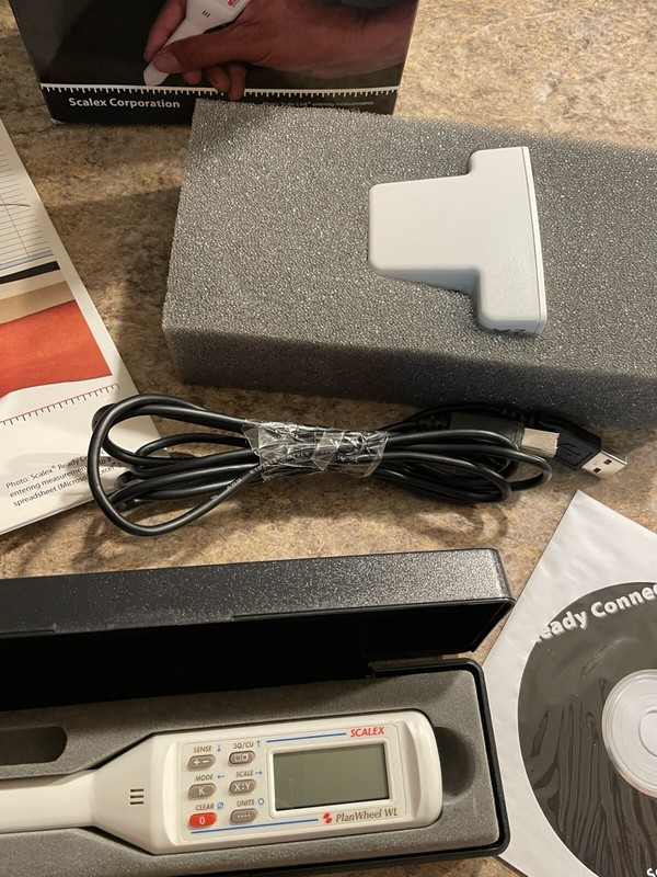 Vintage Scalex Wireless-Scale dimensions into any Windows® program gallery