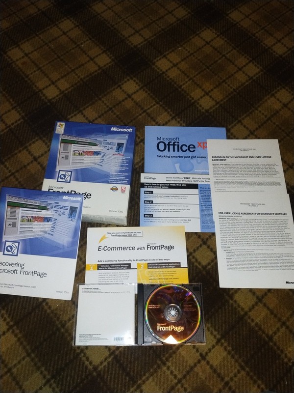Microsoft Frontpage 2002 gallery