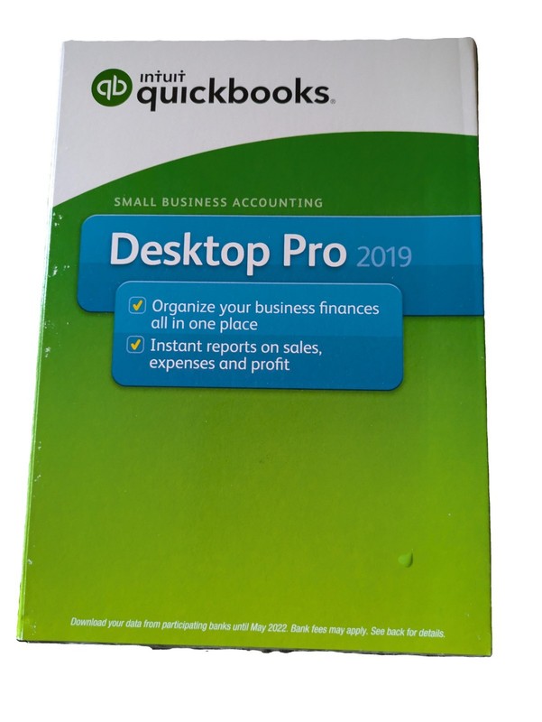 Intuit QuickBooks Desktop Pro 2019 Software (1 User)