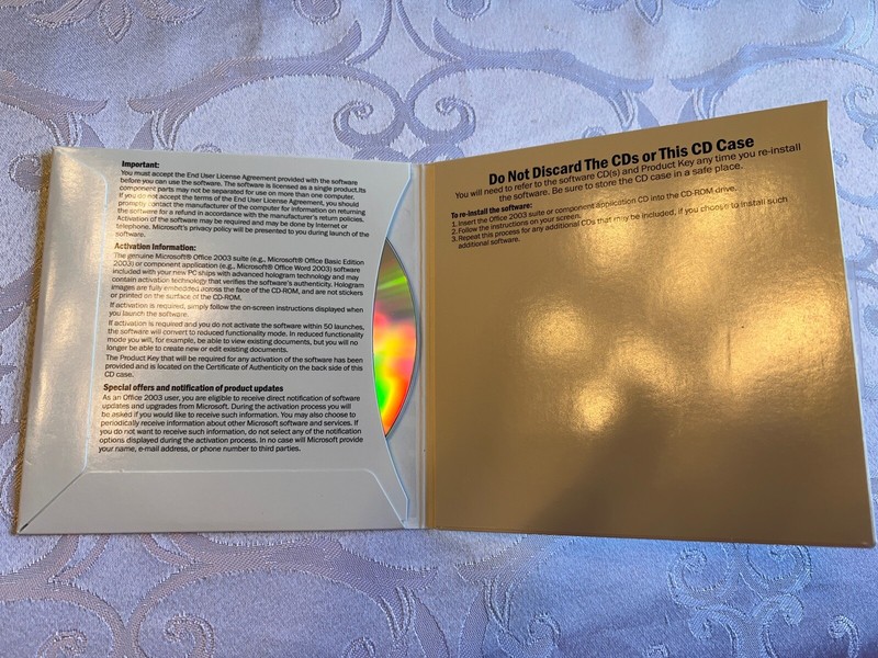 Microsoft Office Basic Edition 2003 CD with Activation Code gallery
