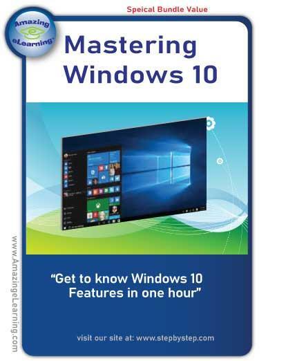 Mastering Microsoft Windows 10 DVD Training Course
