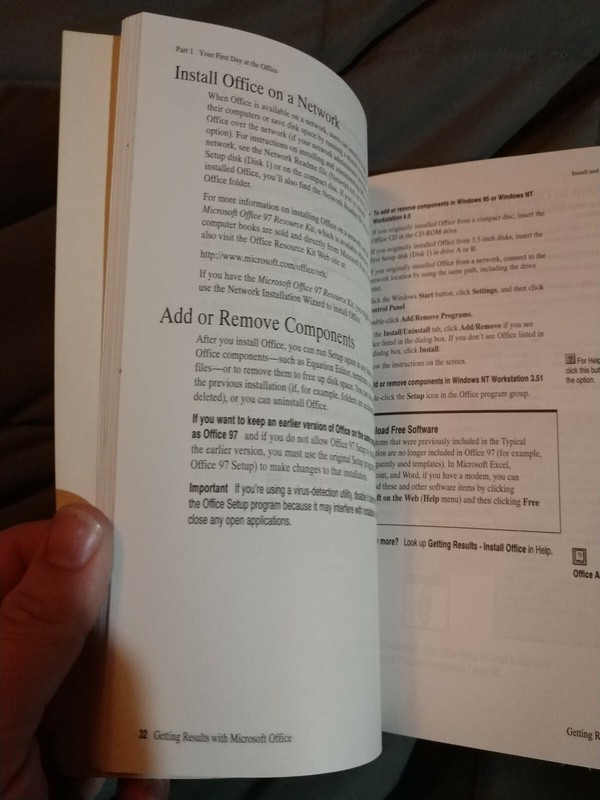 Getting Results with MICROSOFT OFFICE 97 - Manual ONLY gallery