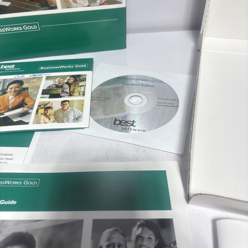 Vintage - SAGE Best Software BusinessWorks Gold Accounting 5.0 gallery