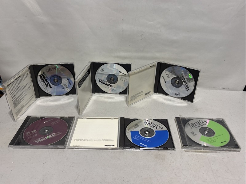 6 Microsoft Visual C++ for 16 bit Windows Versions CD Developer Net Lot gallery