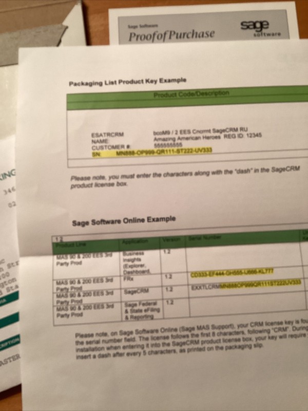 BRAND NEW Sage MAS90 MAS200 Extended Enterprise Suite. DVDs. Sage CRM KEYS gallery